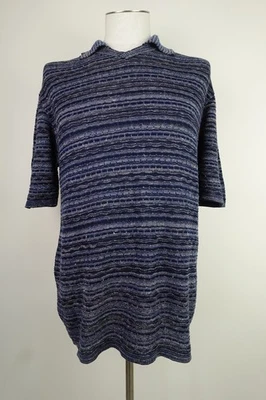 MISONI Camiseta Hombre Talla 50 Polo T-Shirt Hecho En Italia Casual Algodón Lino - Imagen 1 de 4