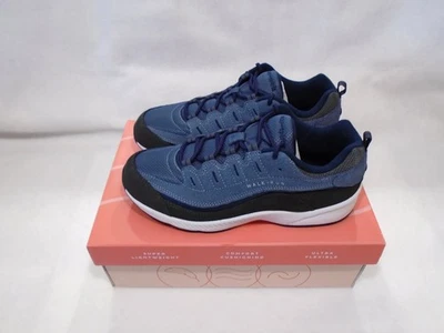 EASY SPIRIT size 9W Romy Walking Shoes dark gray/black suede 020 - NIB - Image 1 of 4