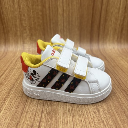 SCARPE ADIDAS DISNEY GRAND COURT MICKEY HOOK AND LOOP TAGLIA 4K