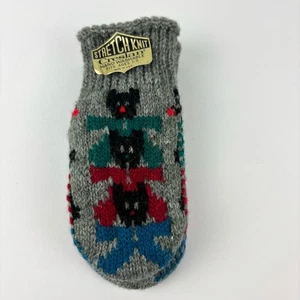 Vintage 60’s Creslan Kids Mittens NWT Deadstock - Picture 1 of 7