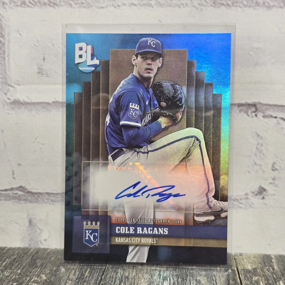 2024 Topps Big League Cole Ragans Auto Autograph #BLA-CR KC  - Image 1 of 2
