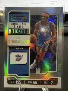 Boleto #20/75 Contenders Shai Gilgeous-Alexander Finales de Conferencia 2023-24 - Imagen 1 de 5