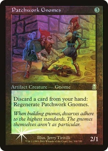 MTG FOIL Patchwork Gnomes  - Odyssey #306 - Picture 1 of 1