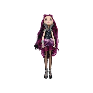 Muñeca Ever After High Raven Queen Royals & Rebels púrpura y negra - Imagen 1 de 5