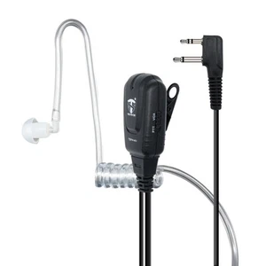 TechSide TSPN-MV Auricolare Pneumatico 2 Pin Midland con Vox per Radio ricetr... - Foto 1 di 1