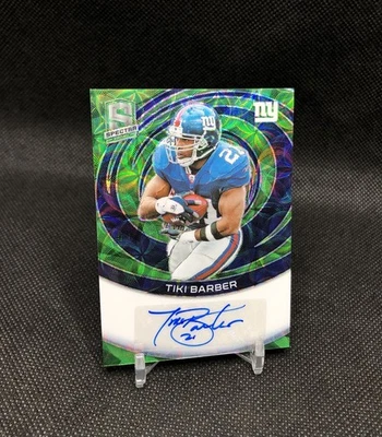 Camiseta Spectra Tiki Barber 2023 automática/35 verde neón Prizm # Match SSP SIG-TBA Foto 1 de 4