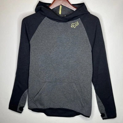 Fox Racing Hoodie Gray Black Women's Small Pullover Moto MX Sweatshirt - Image 1 of 4
