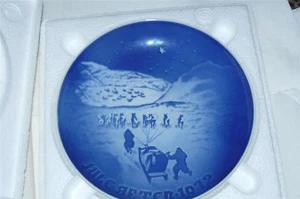 PLATO DE NAVIDAD DE PORCELANA DE COPENHAGUE BING & GRONDAHL 1972 GROENLANDIA - Imagen 1 de 1