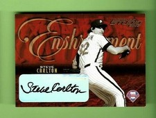 STEVE CARLTON Autograph 2003 DONRUSS STUDIO ENSHRINEMENT Auto #E13 SER #d 46/50