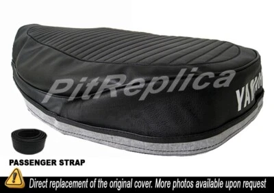 YAMAHA DT250 DT360 DT400 1974 1975 1976 *LARGO DOBLE* FUNDA ASIENTO [PPA] Foto 1 de 4