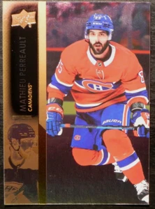 2021-22 21/22 Upper Deck SILVER FOIL #586 Mathieu Perreault Montreal Canadiens - Picture 1 of 2