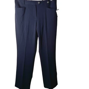Calvin Klein Dress Pants Navy Modern Fit Size 4 New - Picture 1 of 11