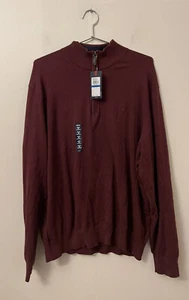 Suéter IZOD para hombre manga larga 1/4 con cremallera Port Royale Heather talla XL, precio de venta sugerido por el fabricante $65 - Imagen 1 de 5