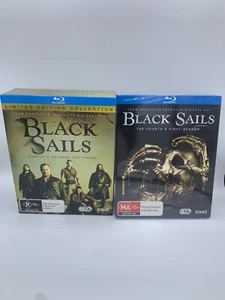 Black Sails Complete Seasons 1-4 Blu-ray | Reg B | Out Of Print | Unwatched - Picture 1 of 12