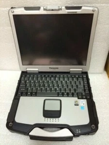 Panasonic Toughbook mk2 rugged laptop CF-30 Core 2 duo 1.6Ghz 4gb 250gb WinXP  - Picture 1 of 7
