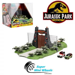 Jada Diorama Jurassic Park con 2 veicoli - Nano - Hollywood Rides - Foto 1 di 2