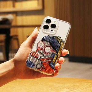 Bling Famous artwork Girl with a Pearl Earring phone case for various phone - Picture 1 of 3