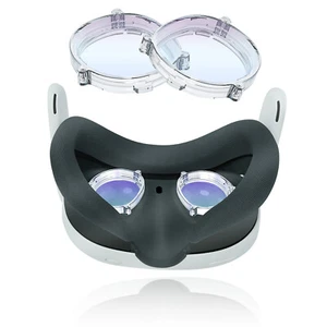 For Meta Quest 3 VR Headset Glasses Anti Blue Light Myopia Lens Magnetic Frame - Picture 1 of 10