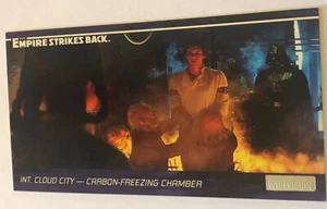 Tarjeta coleccionable Empire Strikes Back Widevision 1995 #105 Cloud City Carbon Freez - Imagen 1 de 2