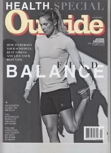 JESSIE DIGGINS OUTSIDE MAGAZINE JAN FEB 2022 NO LABEL BEIJING WINTER OLYMPICS - Picture 1 of 1