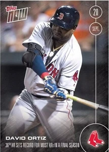 David Ortiz 2016 Topps Now #482 - 36 horas más para una temporada final - Imagen 1 de 1