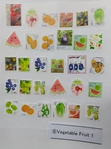 STAMP JAPAN 2019-14 Topical [vegetable1]30pcs lot OFF paper collection latest - Picture 1 of 1