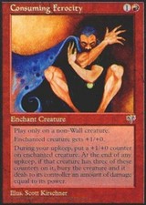 4x Consuming Ferocity MTG Mirage NM Magic Regular