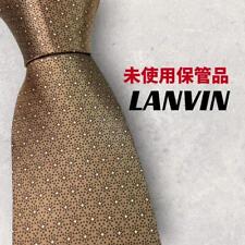 5961 Stored Item Lanvin Necktie Brown mens tie