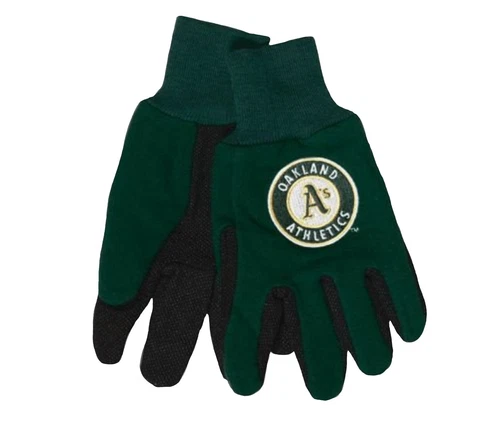 ONE PAIR MLB OAKLAND ATHLETICS GLOVES BASEBALL ATHLETICS UTILITY SPORTS GLOVES Cover