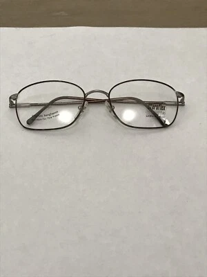 De Colección Nuevo Luxottica Sferoflex Plata Cobre Tortuga Gafas Marco Flexible 53-18-135 Foto 1 de 4