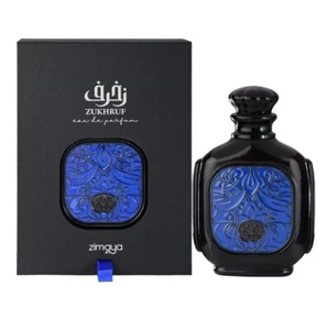 ZIMAYA ZUKHRUF BLACK 100ML EAU DE PARFUM SPRAY NUOVO E SIGILLATO - SPEDIZIONE GRATUITA - Foto 1 di 5