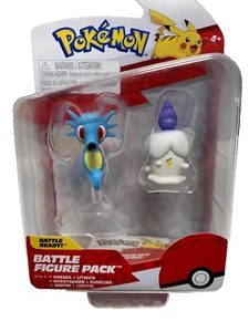 2023 Jazwares Toys Nintendo Pokemon Battle Figur 2er-Pack Horsea & Liwick - Bild 1 von 4