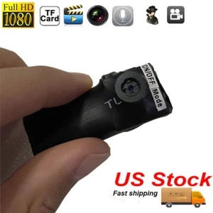 Mini 1080P HD Button Built-in 5 hour battery micro smallest camera recorder US - Picture 1 of 18