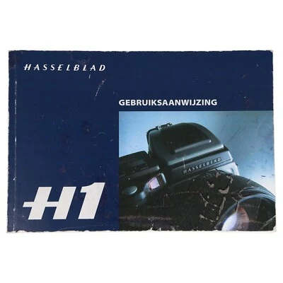 Hasselblad H1 Debruiksaanwijzing / Manual Instruction Dutch Version Netherlands - Image 1 of 2