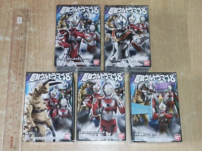  Bandai Shodo ChoDo Ultraman Parte 8 Juego Completo de 5 piezas 2021 Foto 1 de 4