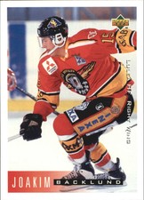 1995-96 Swedish Upper Deck #127 Joakim Backlund