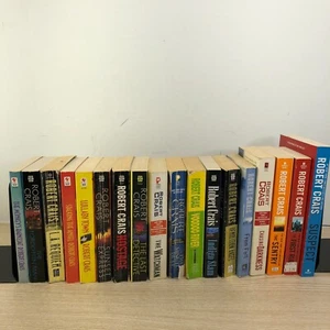 Robert Crais 18 Book Lot Paperback Elvis Cole & Joe Pike Crime Mystery Novels - Picture 1 of 7