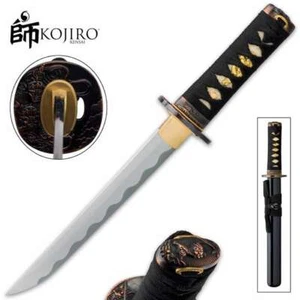 15" Kojiro Carbon Steel Wakizashi Japanese Ninja Tanto Katana Sword - Picture 1 of 4