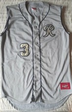Tacoma Rainiers Alex Rodriguez Stitched Jersey Vtg Seattle Mariners #3 Patch LRG