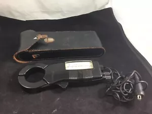 GE GENERAL ELECTRIC Volt Meter GE Clamp on Ampmeter amperes W Case 0-30A 0-750V - Picture 1 of 3