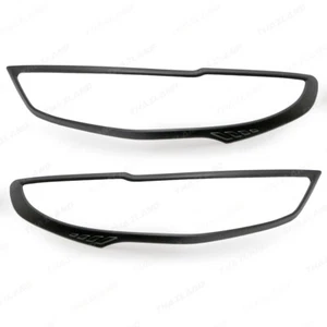 Matte Front Head Lights Lamps Cover For Mazda BT50 BT-50 Hi-Racer 2021 2022 - Picture 1 of 8