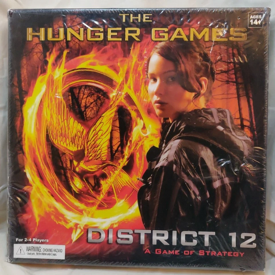The Hunger Games District 12 Board Game of Strategy ~NEW, Damaged Box!  - Image 1 of 4