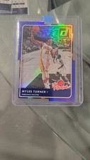 Myles Turner 2015-16 Panini Donruss  3/33 BLUE STATUS Die Cut THE ROOKIES RC