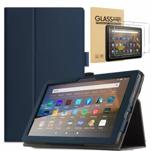 For New Amazon Fire HD 10 10.1 Inch Tablet 13th Gen 2023 Folio Case Cover Stand - Picture 1 of 21