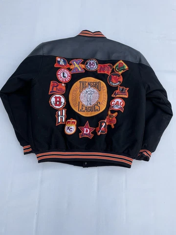 Headgear Negro League Baseball  Museum Wool Blend Varsity Jacket Men's XL VTG Cover
