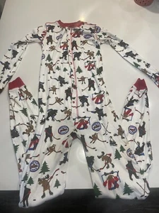 Little Blue House Childrens One Piece Pajamas Size 14 Winter - Picture 1 of 3