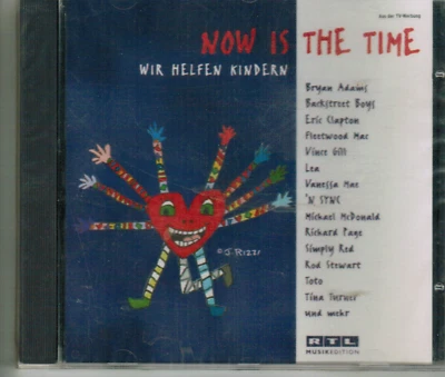 CD - NOW IS THE TIME - WIR HELFEN KINDERN  # MINT / NEU IN OVP  #N13# - Bild 1 von 2