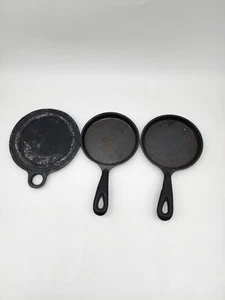 Trevet de hierro fundido pequeño de colección 3 piezas para freír y hervidor - Imagen 1 de 9