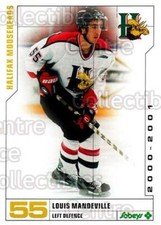 2000-01 Halifax Mooseheads #18 Louis Mandeville