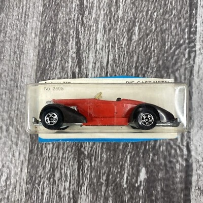 De colección Hot Wheels 1978 rojo castaño rojizo 852 #2505 nuevo en tarjeta - tarjeta cortada Foto 1 de 4